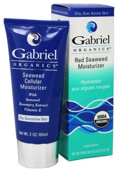 Hidratante Celular de Algas Marinhas Orgânicas - 2 fl. oz. Gabriel Cosmetics Inc.