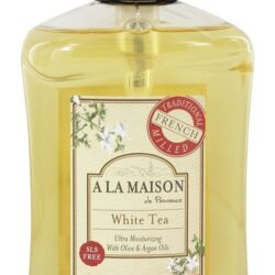 Tradicional francês Milled Sabonete Líquido Chá Branco - 16.9 fl. oz. A La Maison