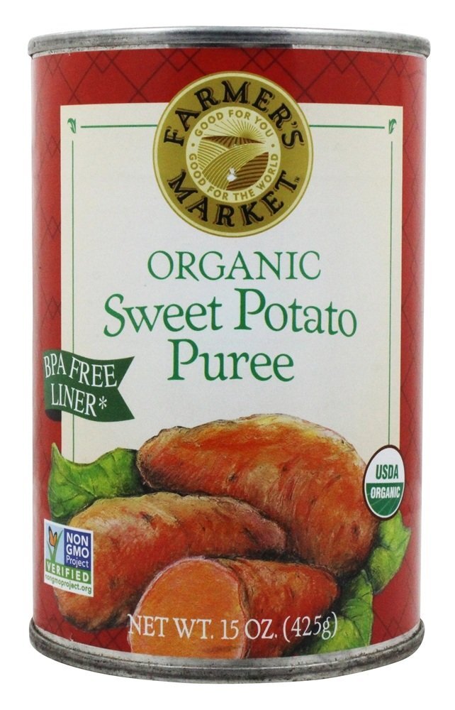 Purê De Batata Doce Orgânica - 15 oz. Farmer's Market