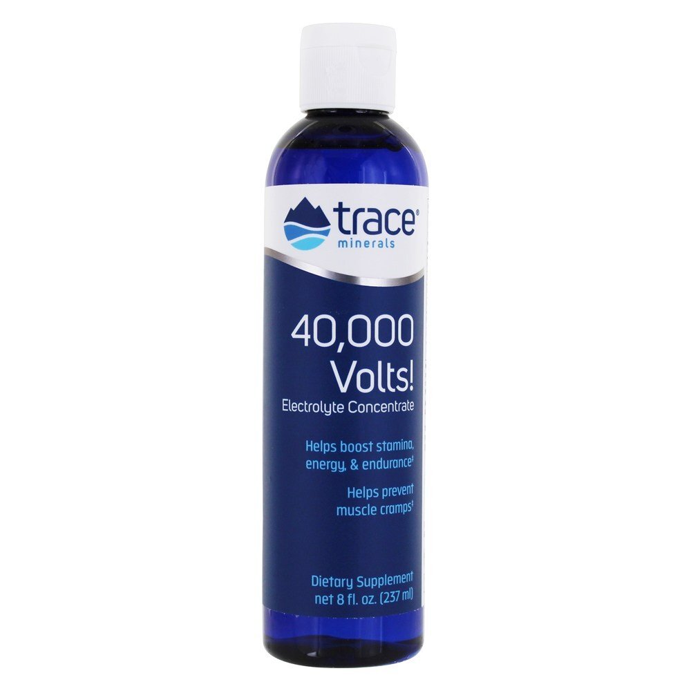 40,000 Volts! Concentrado de eletrólitos - 8 fl. oz. Trace Minerals Research