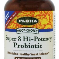 Udo Escolha Super 8 Oi-Potência Probiotic 42 Bilhões de UFC - Cápsulas 60 Flora