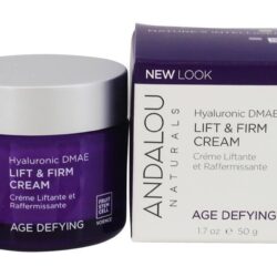 Idade Desafiando Hialurônico DMAE Levantar & Empresa Facial Creme - 1.7 oz. Andalou Naturals