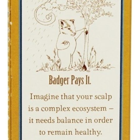 Óleo de cabelo Herbal para couro cabeludo seco Jojoba, alecrim e Tea Tree - 2 fl. oz. Badger - Imagem 4