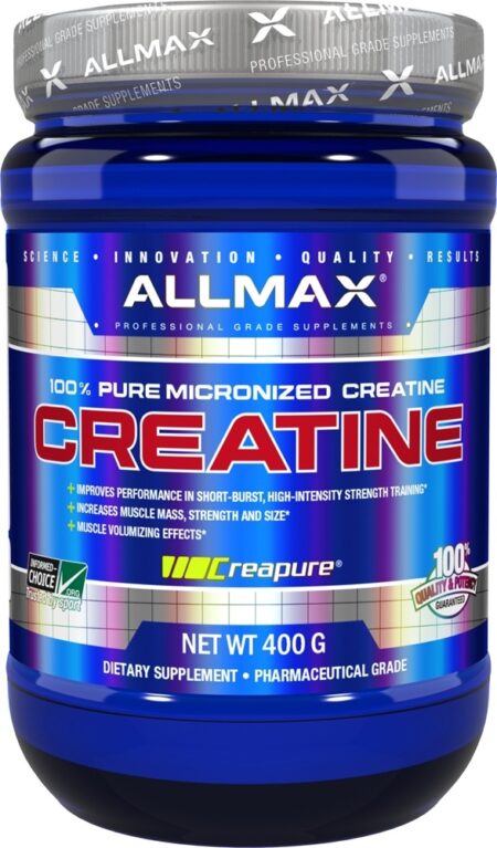 100 % Pure Monohidrato de creatina - 14.1 oz. AllMax Nutrition