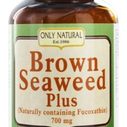 Seaweed Marrom Plus 700 mg. - Cápsulas vegetarianas 60 Only Natural