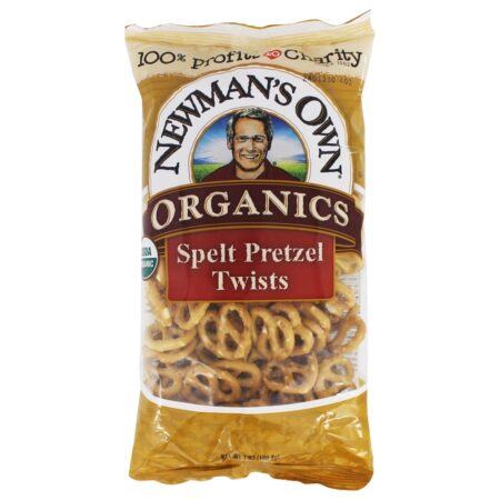 Torções orgânicas de pretzels - 7 oz. Newman's Own Organics