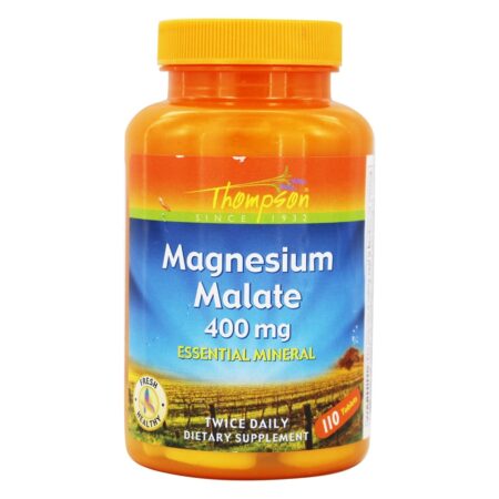 Magnésio Dimalato 400 mg. - 120 Tablets Thompson