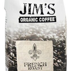 Assado francês do café inteiro do feijão - 11 oz. Jim's Organic Coffee