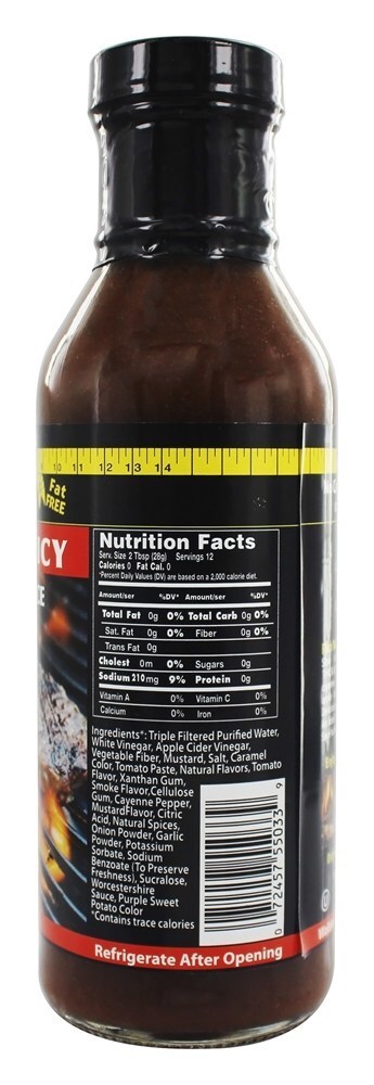 Caloria Livre Churrasco Molho Espesso & Picante - 12 fl. oz. Walden Farms - Imagem 2