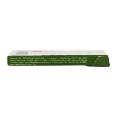 Sachetas de fio dental com hortelã de xilitol natural - Pacote 20 Radius - Image 3