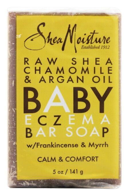 Óleo de karité cru, camomila e eczema de bebê Sabonete em barra com Frankincense & Myrrh - 5 oz. Shea Moisture