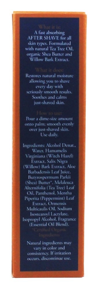 Tea Tree Oil & manteiga de karité após barbear Elixir para homens - 4 fl. oz. Shea Moisture - Imagem 3