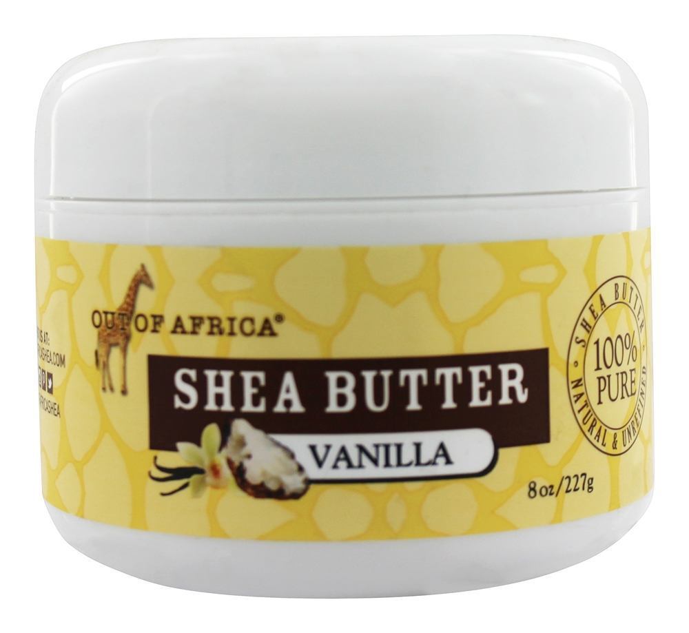 Manteiga de Karité 100 % Pure , Baunilha natural e não refinada - 8 oz. Out Of Africa