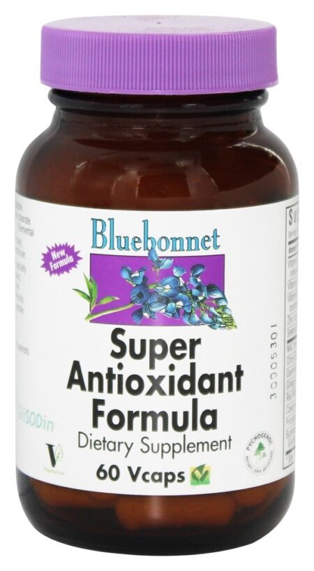 Fórmula Super Antioxidante - Cápsulas vegetarianas 60 Bluebonnet Nutrition