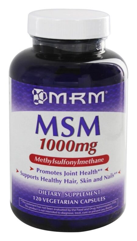 MSM Joint Health - Cápsulas vegetarianas 120 MRM