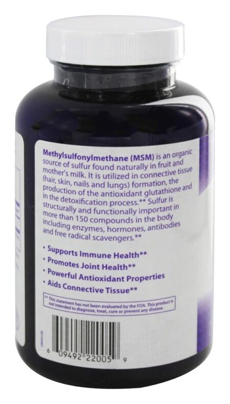 MSM Joint Health - Cápsulas vegetarianas 120 MRM - Image 3