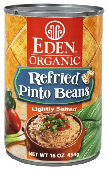 Feijão Pinto Orgânico Refried - 15 oz. Eden Foods