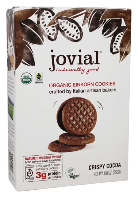 Einkorn Bolinhos Crocante Cacau - 8.8 oz. Jovial Foods