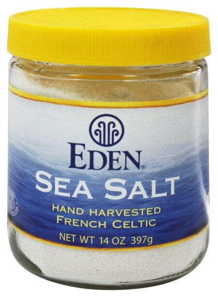 Sal marinho francês celta - 14 oz. Eden Foods