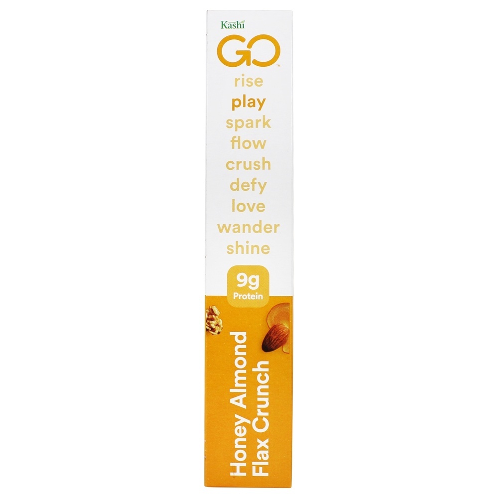 GoLean Crunch Cereal Mel Amêndoa Linho - 14 oz. Kashi - Imagem 4