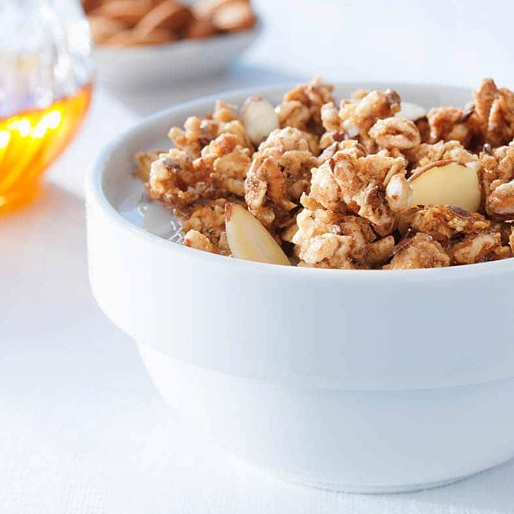 GoLean Crunch Cereal Mel Amêndoa Linho - 14 oz. Kashi - Imagem 5