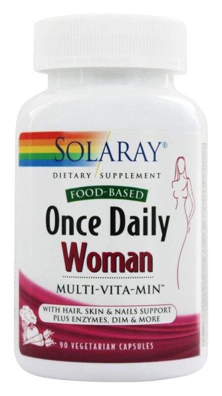 Multivitamínico Para Mulheres Um Por Dia - Cápsulas vegetarianas 90 Solaray