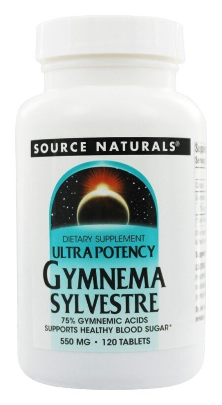 Extremista Potência Gymnema Sylvestre 550 mg. - 120 Tablets Source Naturals