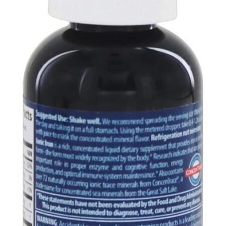 Ferro Iônico Líquido 22 mg. - 2 fl. oz. Trace Minerals Research - Imagem 3