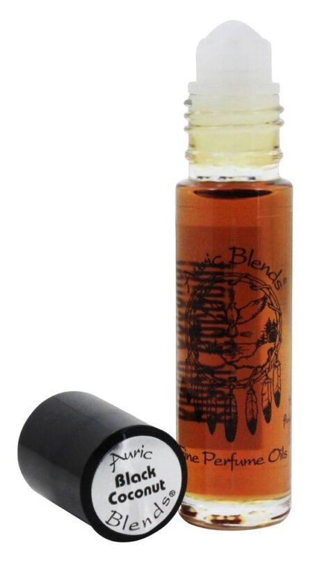 Rolo De Óleo Fino Perfume Em Coco Preto - 0.33 fl. oz. Auric Blends - Image 2