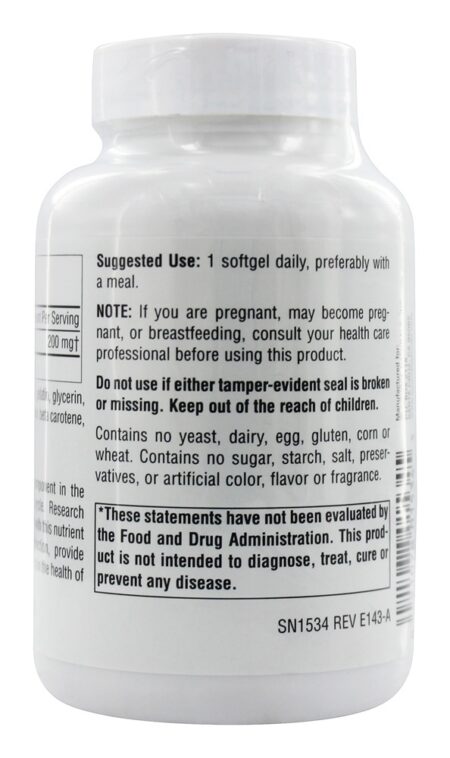 Coenzima Q10 200 mg. - 60 Softgels Source Naturals - Image 3