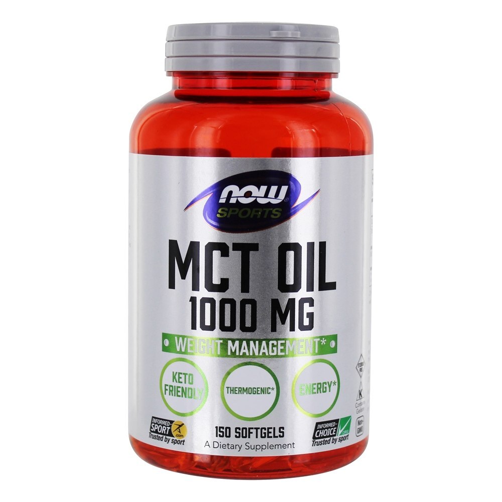 NOW MCT Oil Sports 1000 mg. - 150 Softgels NOW Foods