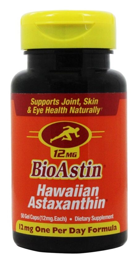 BioAstin Astaxantina Havaiana 12 mg. - 50 Gelcaps Nutrex Hawaii