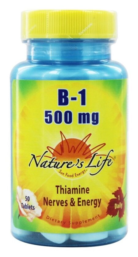 Vitamina B1 500 mg. - 50 Tablets Nature's Life