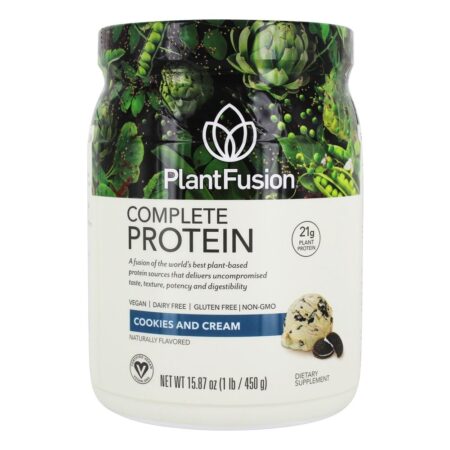 Cookies e Cremes de Proteína Vegetal Completos - 1 lb. PlantFusion