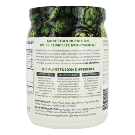 Cookies e Cremes de Proteína Vegetal Completos - 1 lb. PlantFusion - Image 3