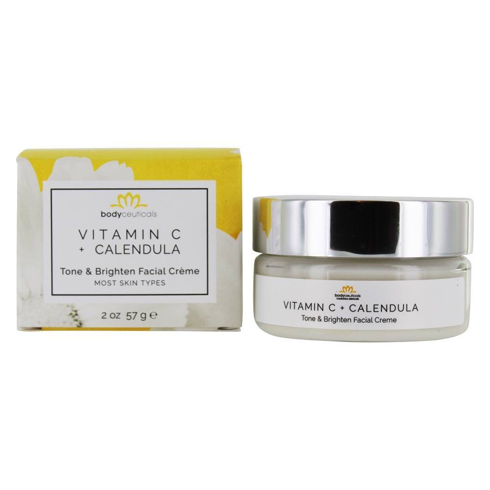 Vitamina C + Calendula Tone & Ilumine Creme Facial - 2 oz. Bodyceuticals