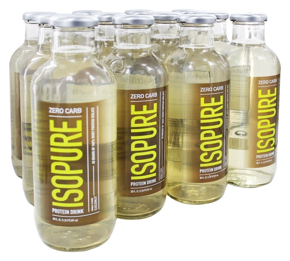 Isopure Zero Carb RT Coco - 20 fl. oz. Nature's Best - Imagem 3