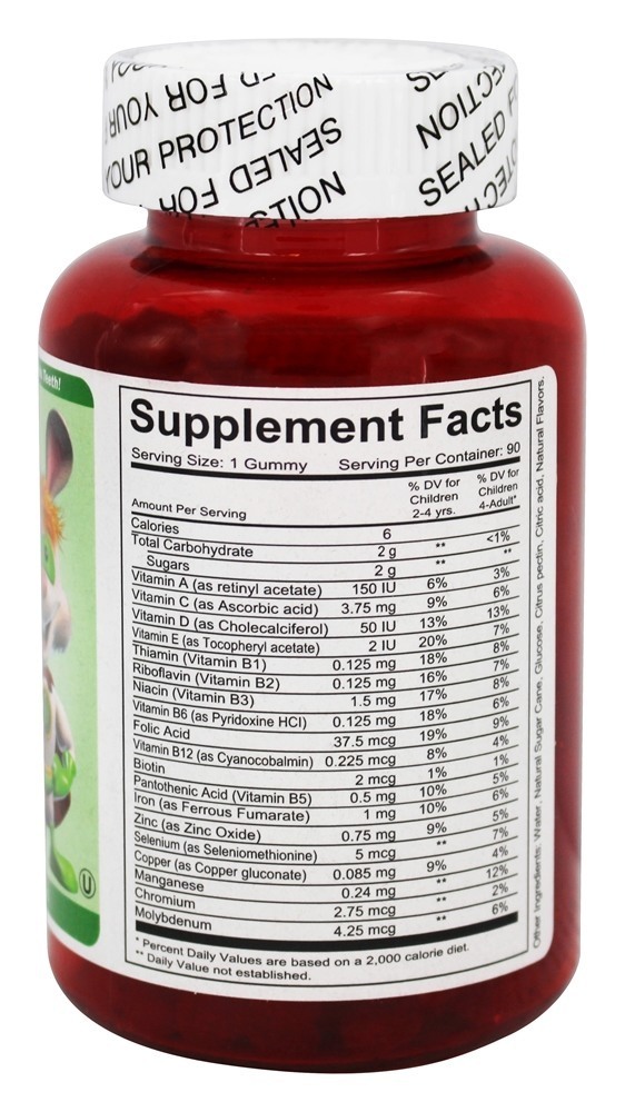Multivitamínico Vegetariano Sem Gelatina Sabor Uva - 90 Gummies Vitamin Friends - Imagem 2