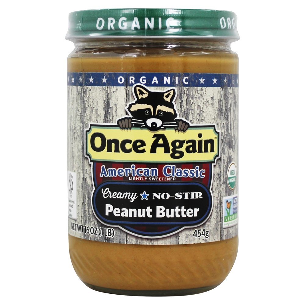 Manteiga De Amendoim Clássico Americano Orgânico Cremoso - 16 oz. Once Again