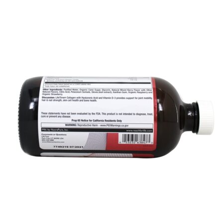 Colagénio Líquido com Ácido Hialurónico e Vitamina D3 Berry 2000 mg. - 16 fl. oz. LifeTime Vitamins - Image 4