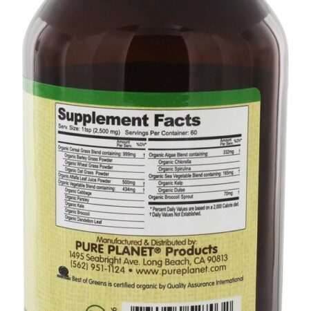 Melhor dos Verdes - 150 Grama (s) Pure Planet - Imagem 2
