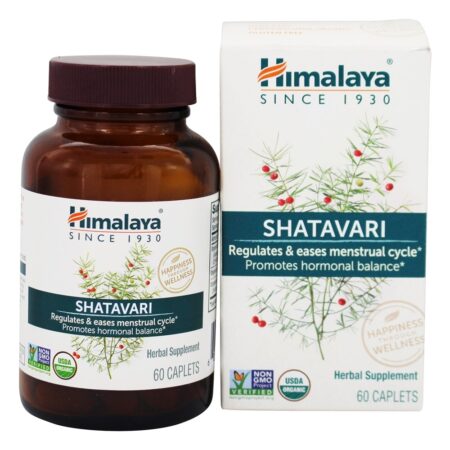 Suporte ao ciclo menstrual Shatavari - 60 Cápsulas Himalaya Herbal Healthcare