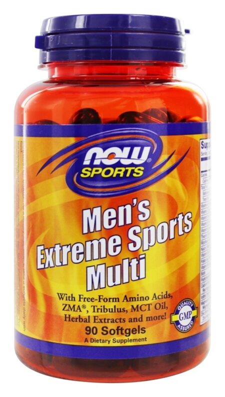 NOW Sports Saúde Masculina Active Sports Multi - 90 Softgels NOW Foods