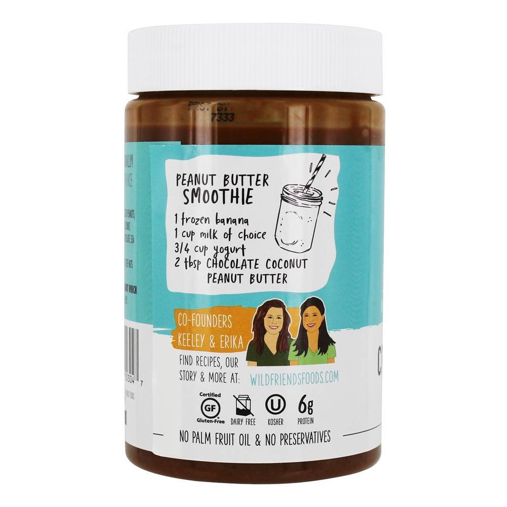 Coco De Chocolate De Manteiga De Amendoim - 16 oz. Wild Friends - Imagem 3