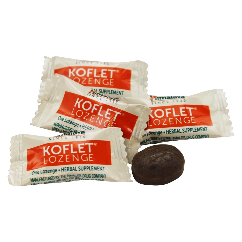 Koflet Lozenge - 20 Pastilhas Himalaya Herbal Healthcare - Imagem 5