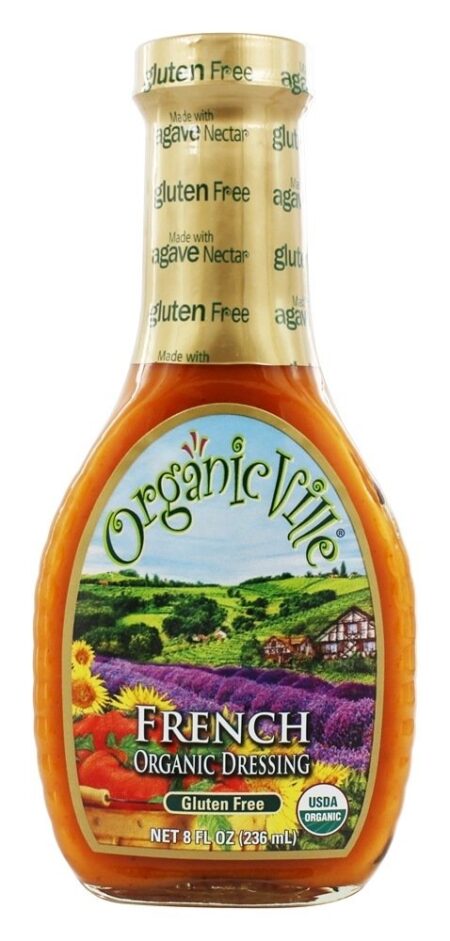 Molho De Salada Orgânica Francês - 8 fl. oz. Organicville