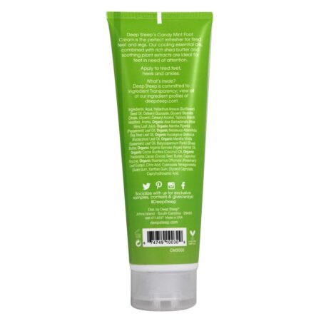 Creme Para Os Pés Menta Doce - 6 oz. Deep Steep - Image 2