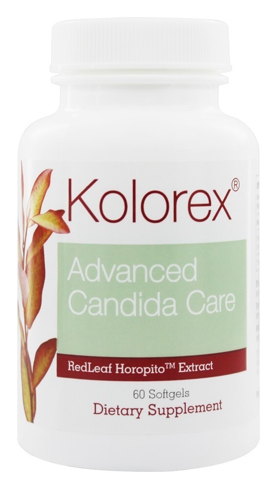 Cuidado avançado de Candida - 60 Softgels Kolorex