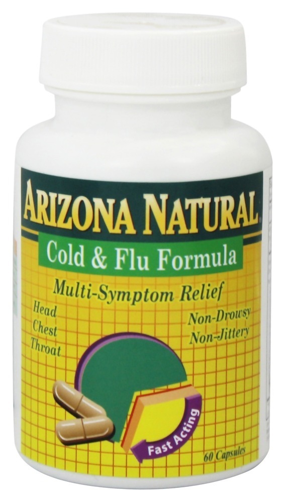 Fórmula Cold & Flu - Cápsulas 60 Arizona Natural