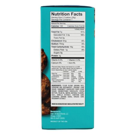 Pedaços de chocolate crocantes de chocolate com alergia sem glúten - 6.3 oz. Enjoy Life Foods - Image 2